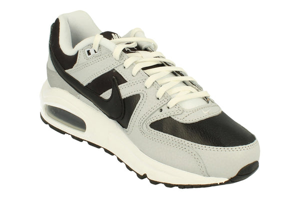 Nike Womens Air Max Command PRM Trainers 718896  001 - Black Black White 001 - Photo 0