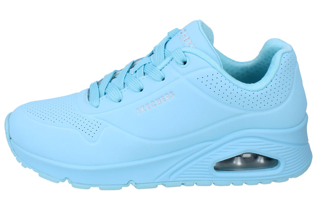 Skechers Uno Stand On Air Womens Trainers 73690 Shoes  LTBL