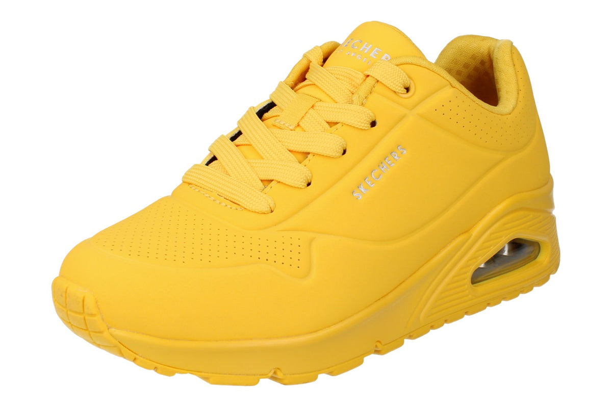 Skechers Uno Stand On Air Womens Trainers 73690 Shoes  MUST