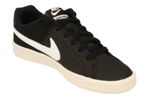 Nike Womens Court Royale Trainers 749867  010 - Black White 010 - Photo 0
