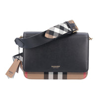 Burberry Mackford Black Crossbody Bag