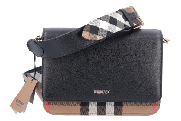 Burberry Mackford Black Crossbody Bag