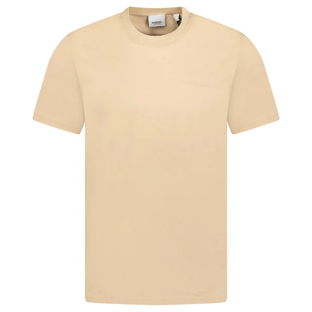 Burberry Mens Jenson Crew Neck Tshirt - Soft Fawn
