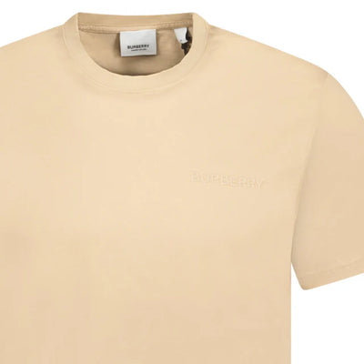Burberry Mens Jenson Crew Neck Tshirt - Soft Fawn