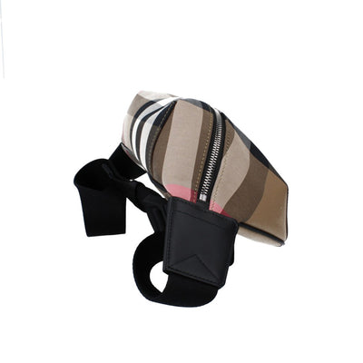 Burberry Sonny Check Bumbag - Taupe Brown