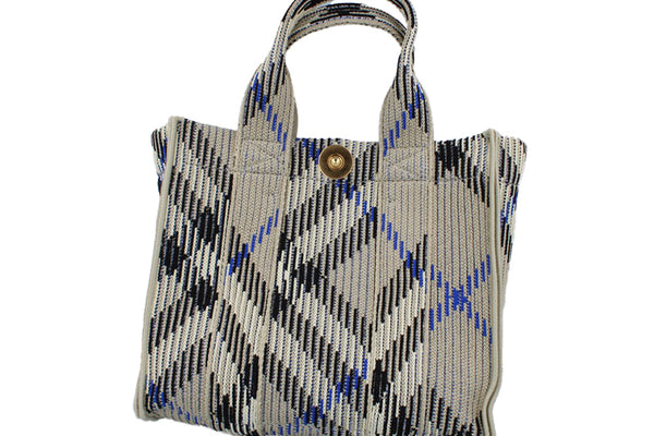 Burberry Mini Knitted Tote - Lichen