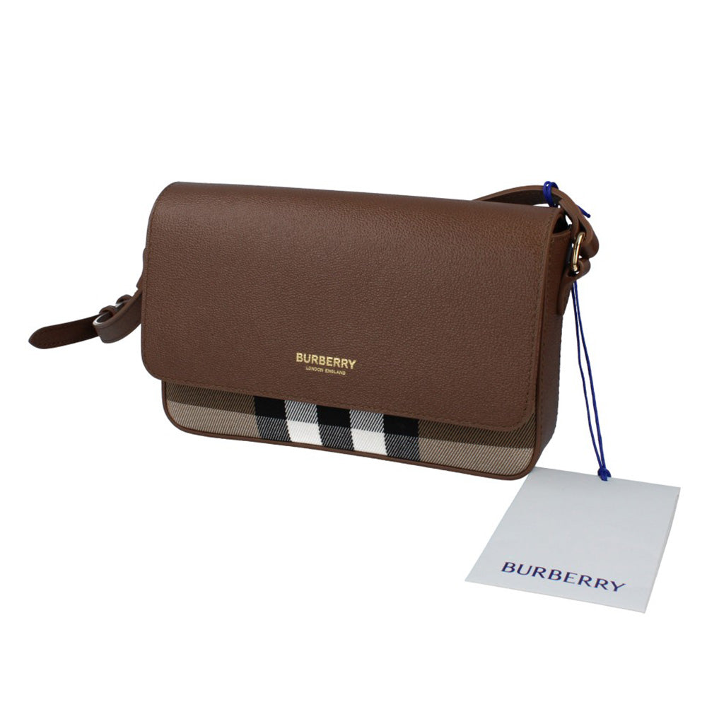 Burberry New Hampshire Earth Shoulder Bag