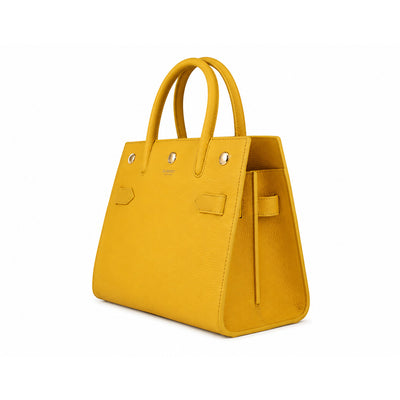 Burberry Tote Top Handle Bag - Marigold
