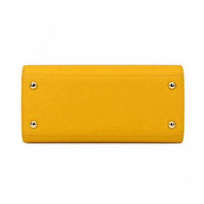 Burberry Tote Top Handle Bag - Marigold