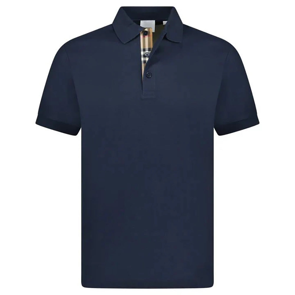 Burberry Mens Hartford Polo Shirt - Navy Black