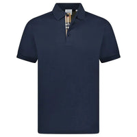 Burberry Mens Hartford Polo Shirt - Navy Black