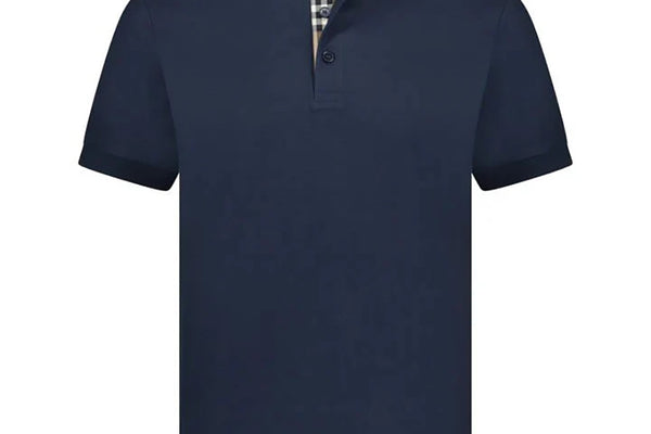 Burberry Mens Hartford Polo Shirt - Navy Black