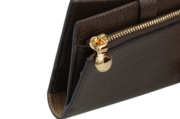 Burberry Edie Bifold Purse Ebony Brown