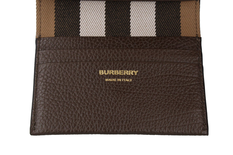 Burberry Edie Bifold Purse Ebony Brown