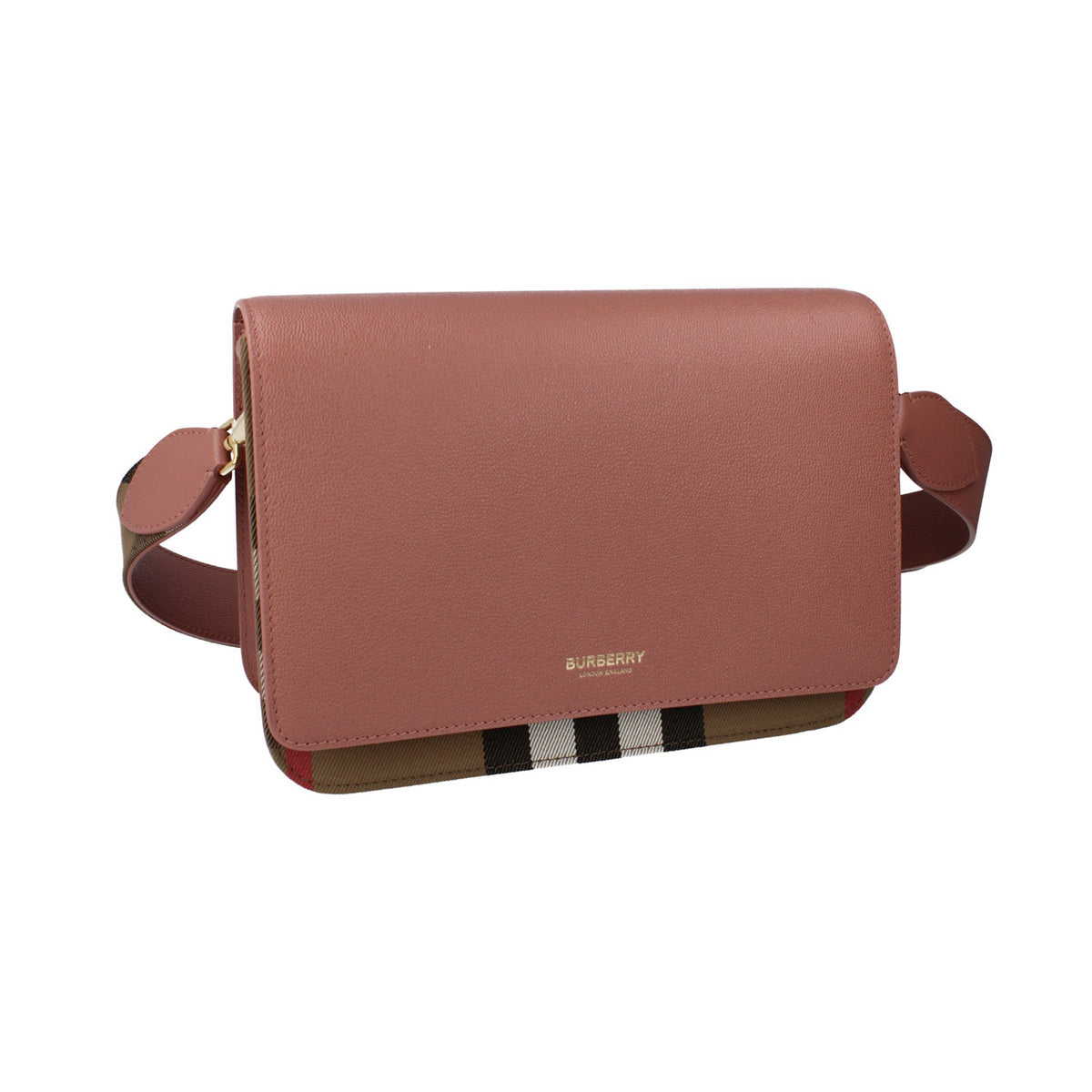 Burberry Mackford Dark Rosewood Crossbody Bag