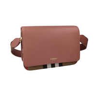 Burberry Mackford Dark Rosewood Crossbody Bag