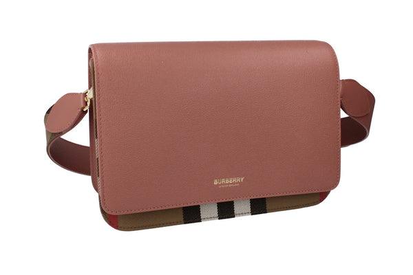 Burberry Mackford Dark Rosewood Crossbody Bag