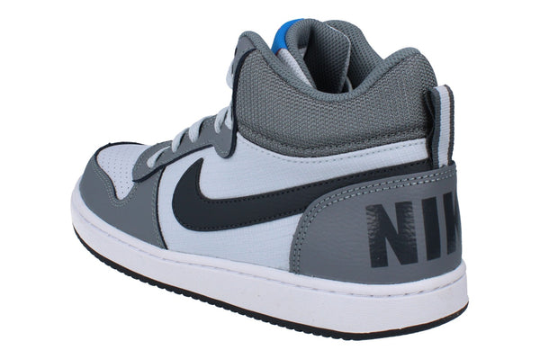 Nike Court Borough Mid GS Trainers 839977 009 - Cool Grey Anthracite 009 - Photo 0