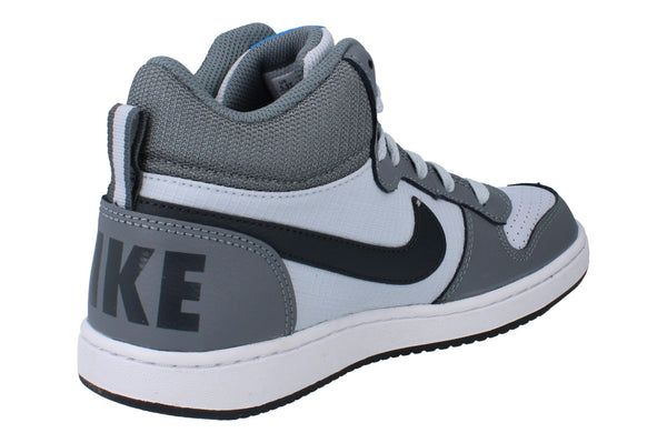 Nike Court Borough Mid GS Trainers 839977 009 - Cool Grey Anthracite 009 - Photo 0