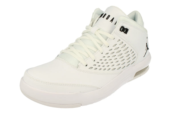 Nike Air Jordan Flight Origin 4 Mens Basketball Trainers 921196  100 - White Black 100 - Photo 0