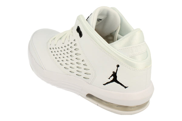 Nike Air Jordan Flight Origin 4 Mens Basketball Trainers 921196  100 - White Black 100 - Photo 0