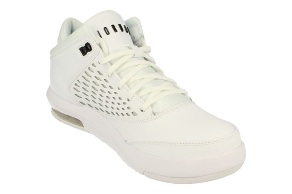 Nike Air Jordan Flight Origin 4 Mens Basketball Trainers 921196  100 - White Black 100 - Photo 0