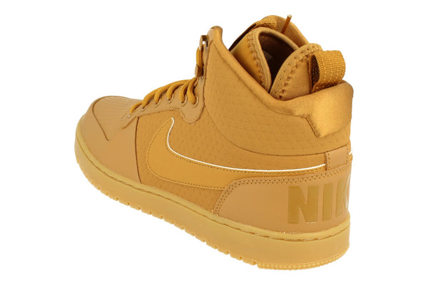 Nike Court Borough Mid Winter Mens Hi Top Trainers Aa0547  700 - Wheat Black 700 - Photo 0