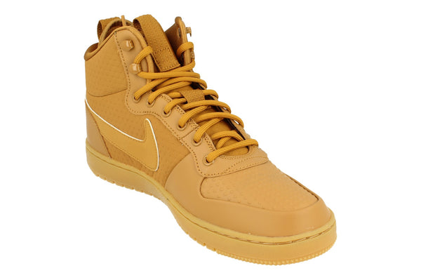 Nike Court Borough Mid Winter Mens Hi Top Trainers Aa0547  700 - Wheat Black 700 - Photo 0