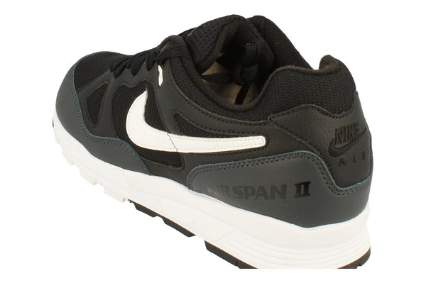 Nike Air Span II Mens Ah8047  008 - Black White Anthracite 008 - Photo 0