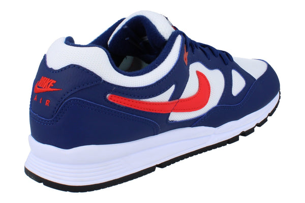 Nike Air Span II Mens Ah8047 404 - Blue Void Habanero Red White 404 - Photo 0
