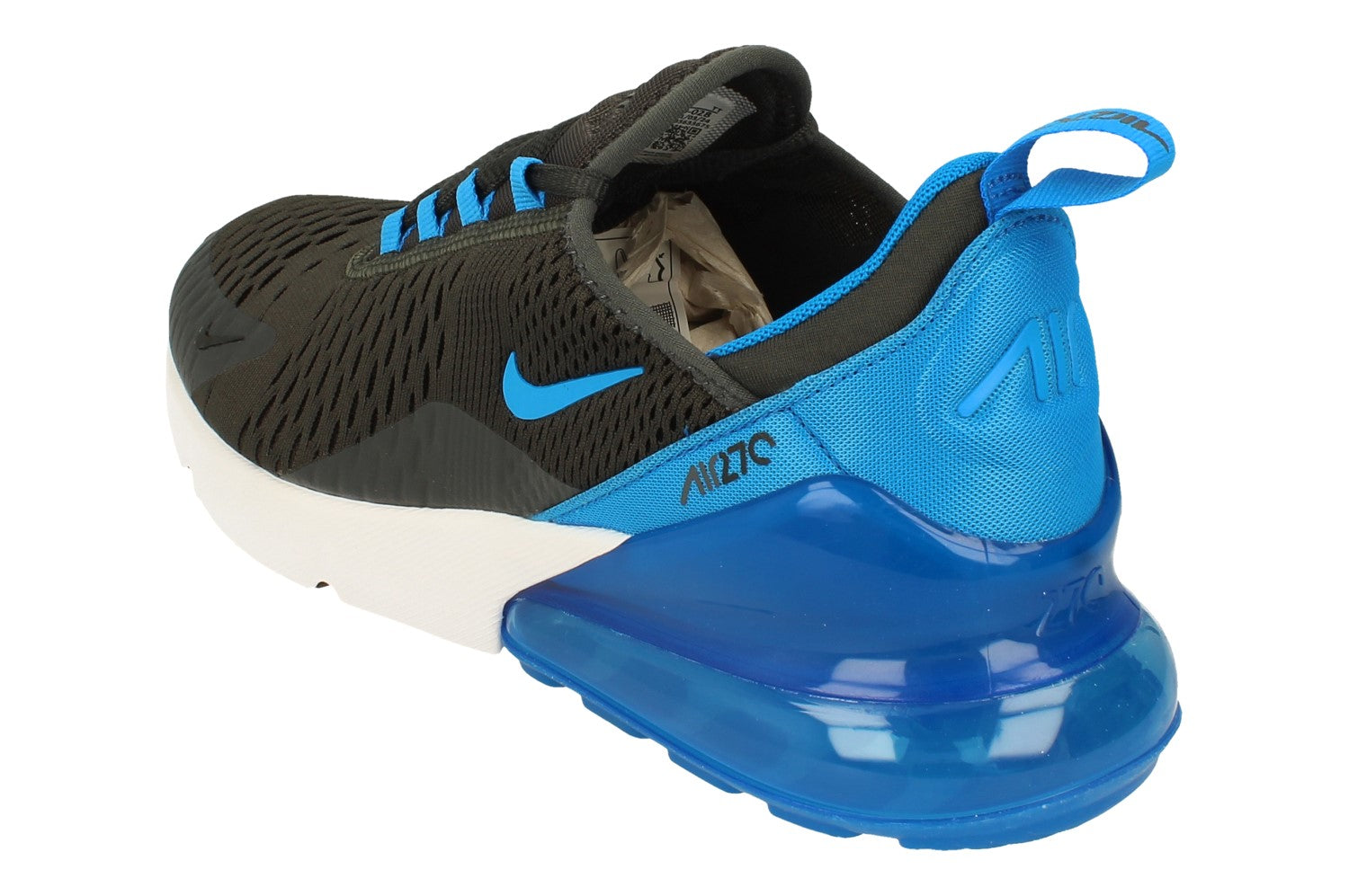 Buy Nike Air Max 270 Mens AH8050 uk 11.5 us 12.5 eu 47 anthracite photo blue black 028 028 Free UK Delivery Super Fast EURO USA Delivery KicksWorldwide