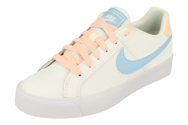 Nike Womens Court Royale Ac Trainers Ao2810  108 - White Psychic Blue 108 - Photo 0