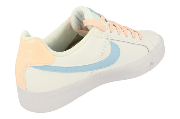 Nike Womens Court Royale Ac Trainers Ao2810  108 - White Psychic Blue 108 - Photo 0