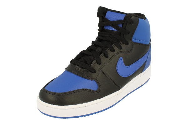 Nike Ebernon Mid Mens Trainers Aq1773 001 - Black Game Royal White 001 - Photo 0