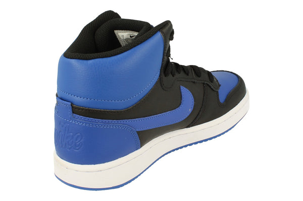 Nike Ebernon Mid Mens Trainers Aq1773 001 - Black Game Royal White 001 - Photo 0