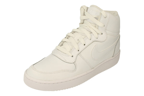 Nike Womens Ebernon Mid Trainers Aq1778  100 - White White 100 - Photo 0