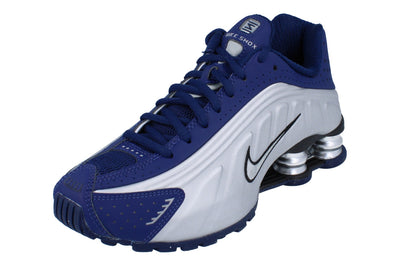 Nike Shox R4 Womens Ar3565  400 - Blue Void Metallic Silver 400 - Photo 0