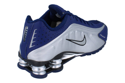 Nike Shox R4 Womens Ar3565  400 - Blue Void Metallic Silver 400 - Photo 2