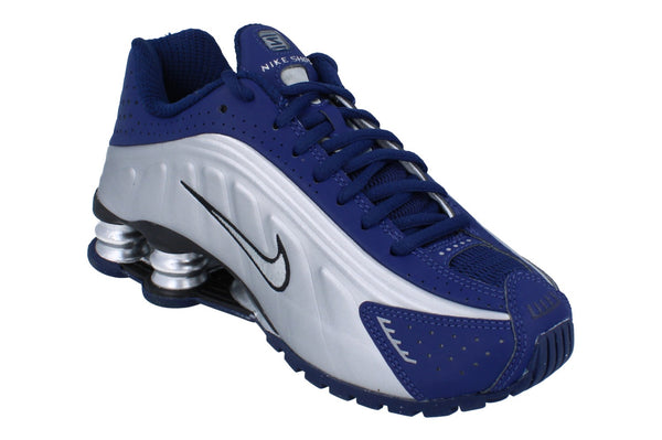 Nike Shox R4 Womens Ar3565  400 - Blue Void Metallic Silver 400 - Photo 0