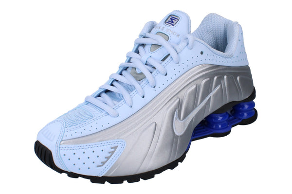 Nike Shox R4 Womens Ar3565 402 - Blue Tint Metallic Silver 402 - Photo 0