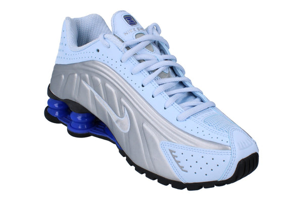 Nike Shox R4 Womens Ar3565 402 - Blue Tint Metallic Silver 402 - Photo 0