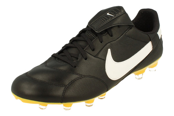 The Nike Premier III FG Mens Football Boots At5889 005 - Black White Amarillo 005 - Photo 0