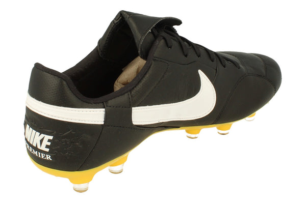 The Nike Premier III FG Mens Football Boots At5889 005 - Black White Amarillo 005 - Photo 0