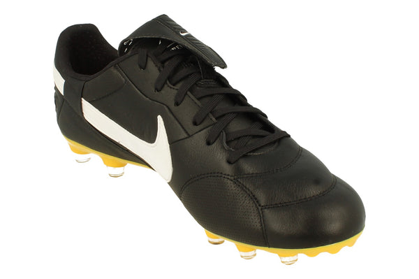 The Nike Premier III FG Mens Football Boots At5889 005 - Black White Amarillo 005 - Photo 0