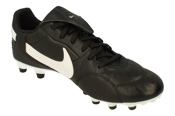 The Nike Premier III FG Mens Football Boots At5889  010 - Black White 010 - Photo 0