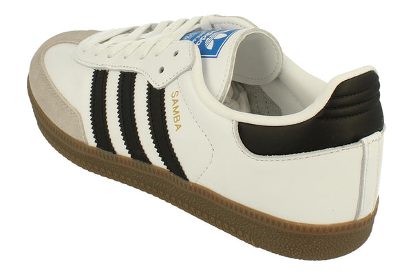 Adidas Originals Samba Og Mens Trainers Sneakers  B75806 - White Black Granite B75806 - Photo 0