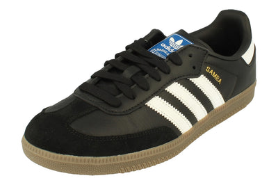 Adidas Originals Samba Og Mens Trainers Sneakers  B75807 - Black White Gum B75807 - Photo 0