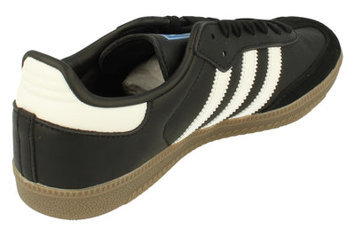 Adidas Originals Samba Og Mens Trainers Sneakers  B75807 - Black White Gum B75807 - Photo 2