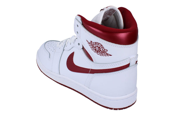 Nike Air Jordan 1 Hi 85 Mens Trainers Bq4422 161 - White Tea Red White 161 - Photo 0