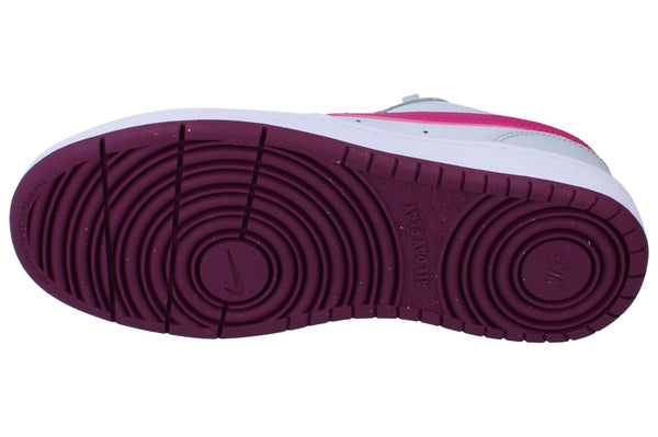 Nike Court Borough Low 2 GS Trainers Bq5448  015 - Pure Platinum Pink White 015 - Photo 0